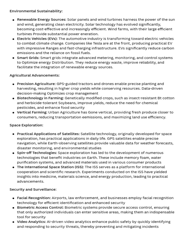 Innovations In Sustainability And Technology Pdf Agriculture