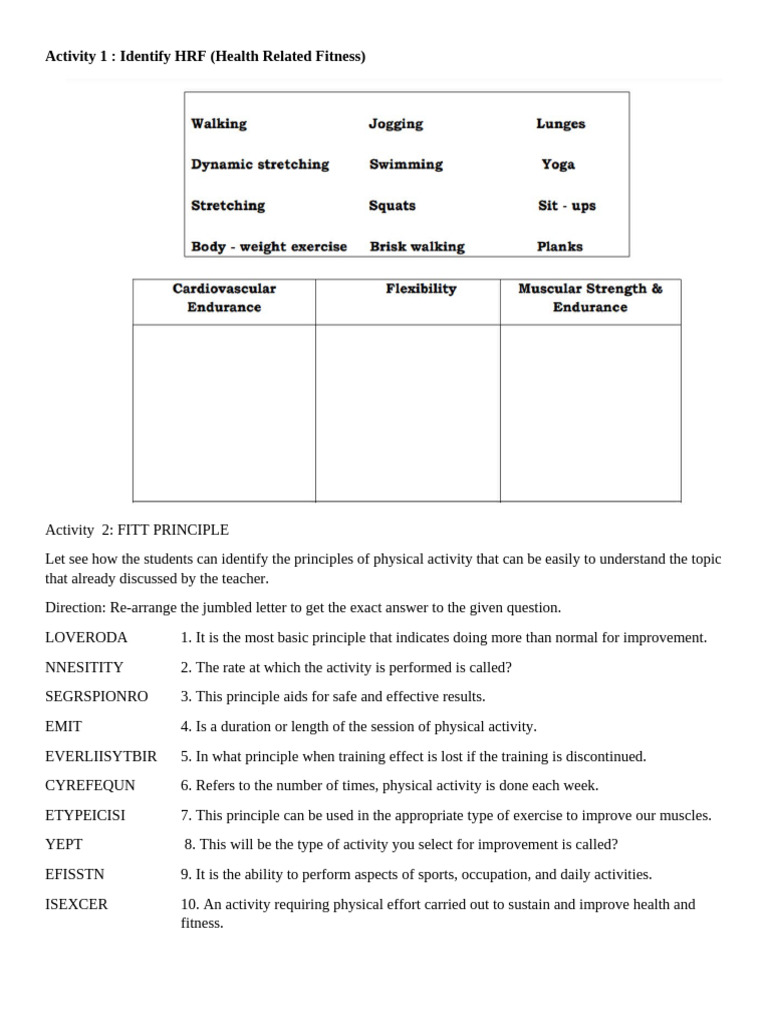 Activity 1 - 2 | PDF