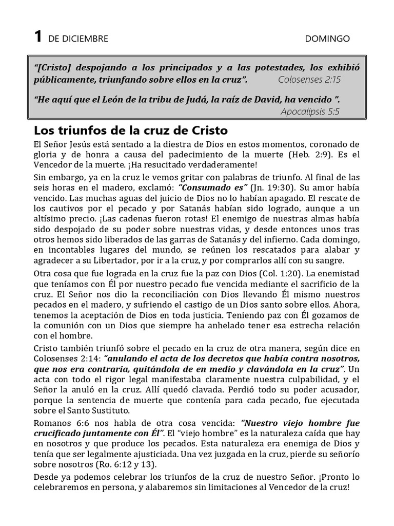 REEC2 Dic 1 | PDF | Cristo (título) | Pecado