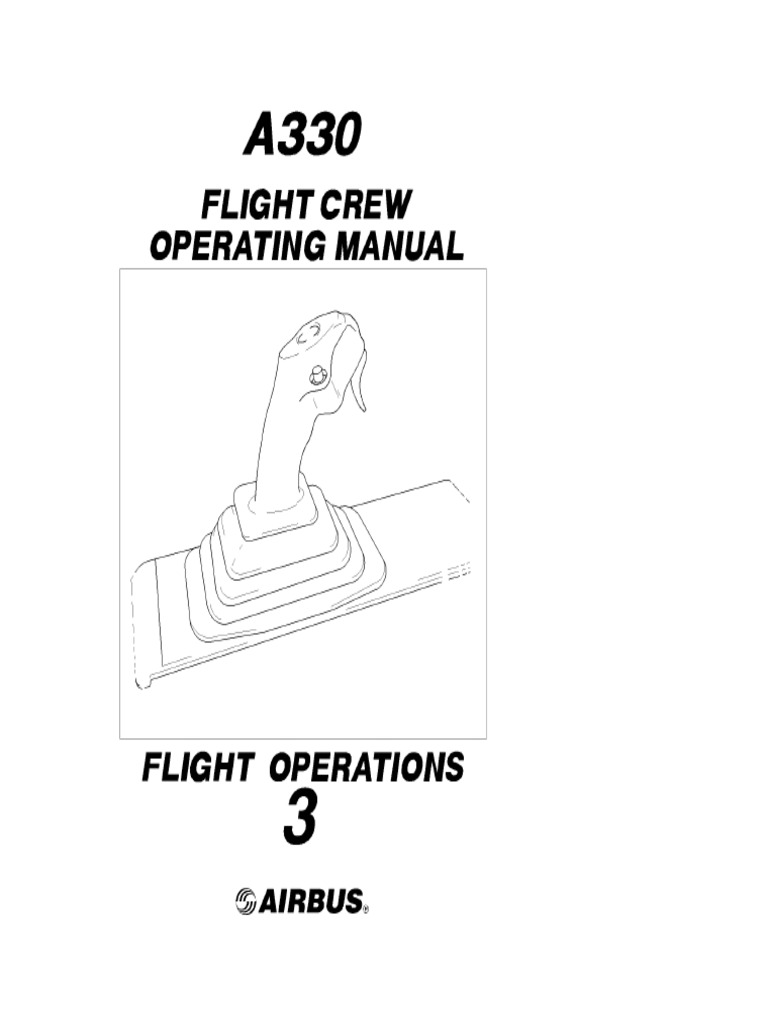 Airbus A330 Flight Crew Operating Manual Vol 3 | PDF | Aviation