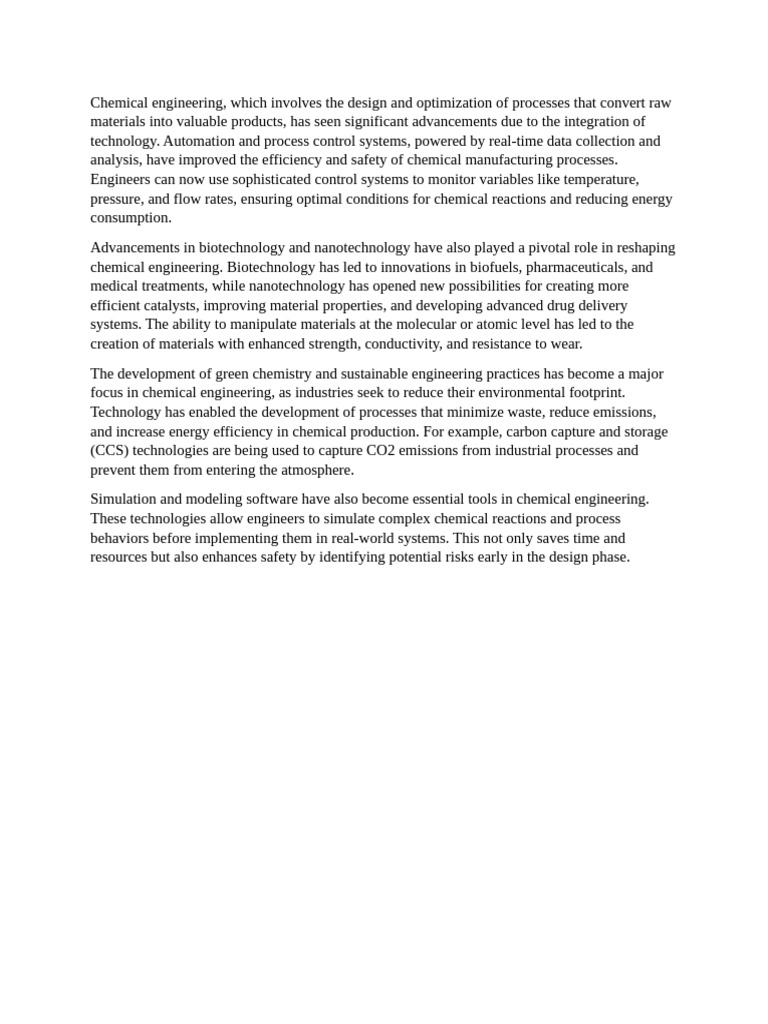 Chemical Engineerin1 Pdf