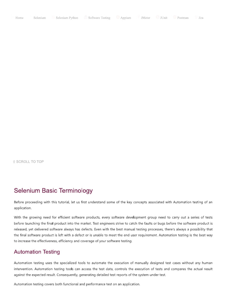 Selenium 2 | PDF