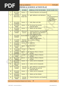 SCERT 10th Physics Chapter-wise Imp Questions-Model Papers