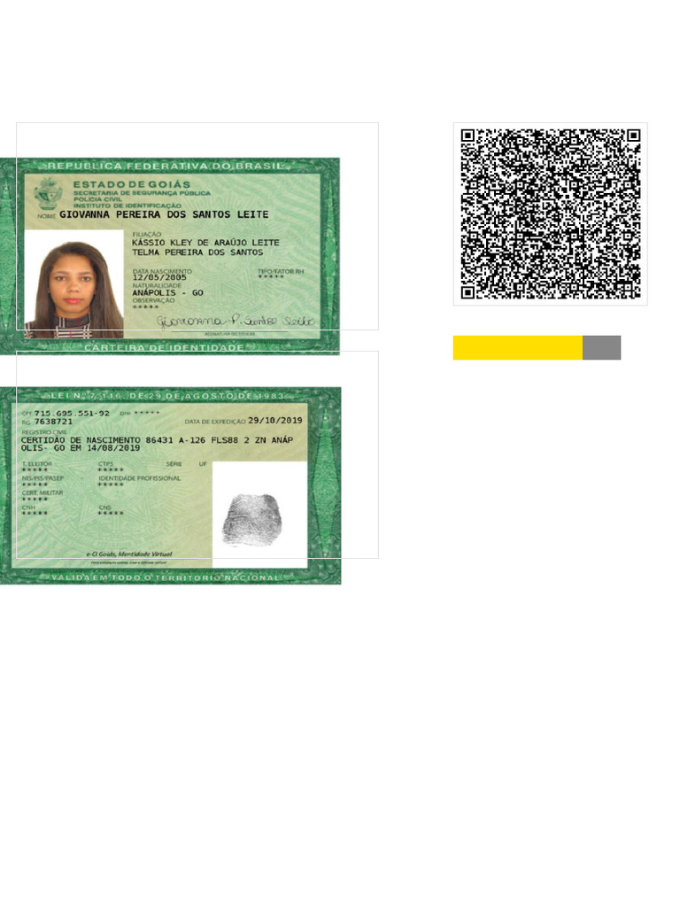 RG Digital do Estado de Goiás | PDF