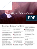 Datos Del Santo Hno Miguel Febres