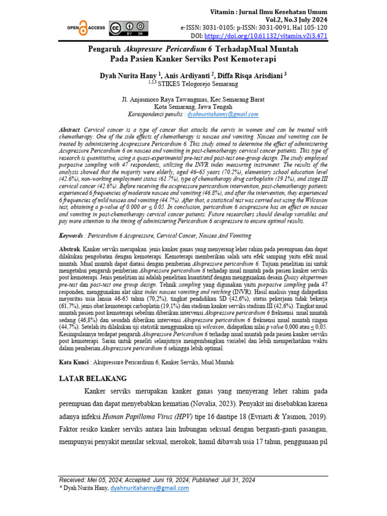 Vitamin+-+volume +2,+no +3+july+2024+hal+105-120 | PDF