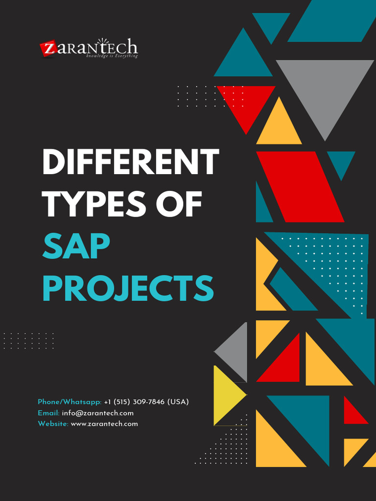 types-of-sap-project-pdf-customer-relationship-management-system
