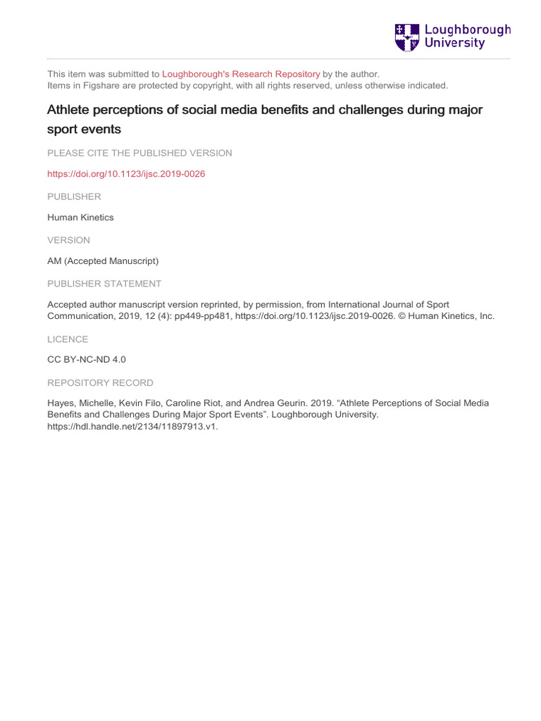 Hayes Filo Riot Geurin 2019 IJSC | PDF | Social Media | Popular Culture ...