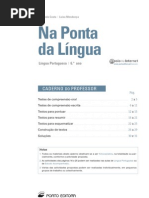 caderno do Professor _ Na Ponta da Língua
