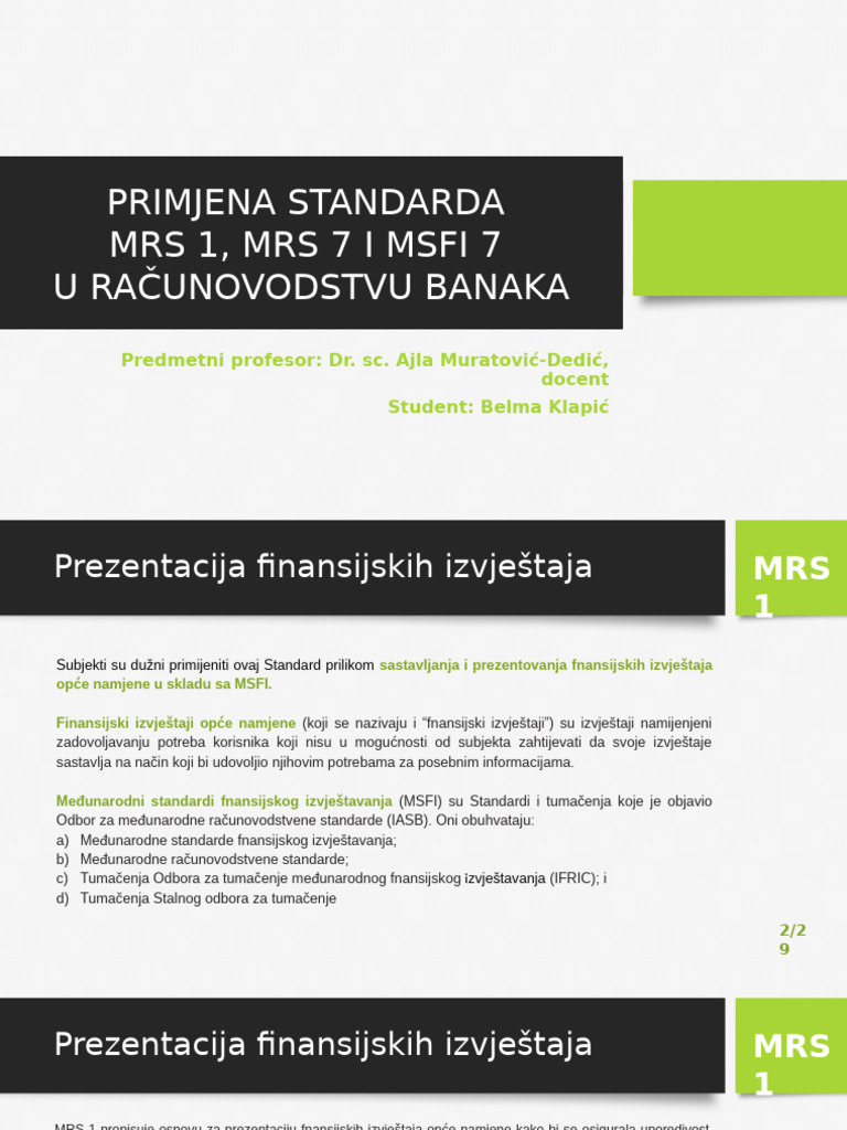 MRS 1, MRS 7 I Msfi 7 | PDF
