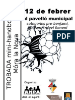 Cartell Trobada 2012