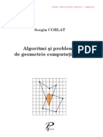 Algoritmi Şi Probleme Geometrie Computationala