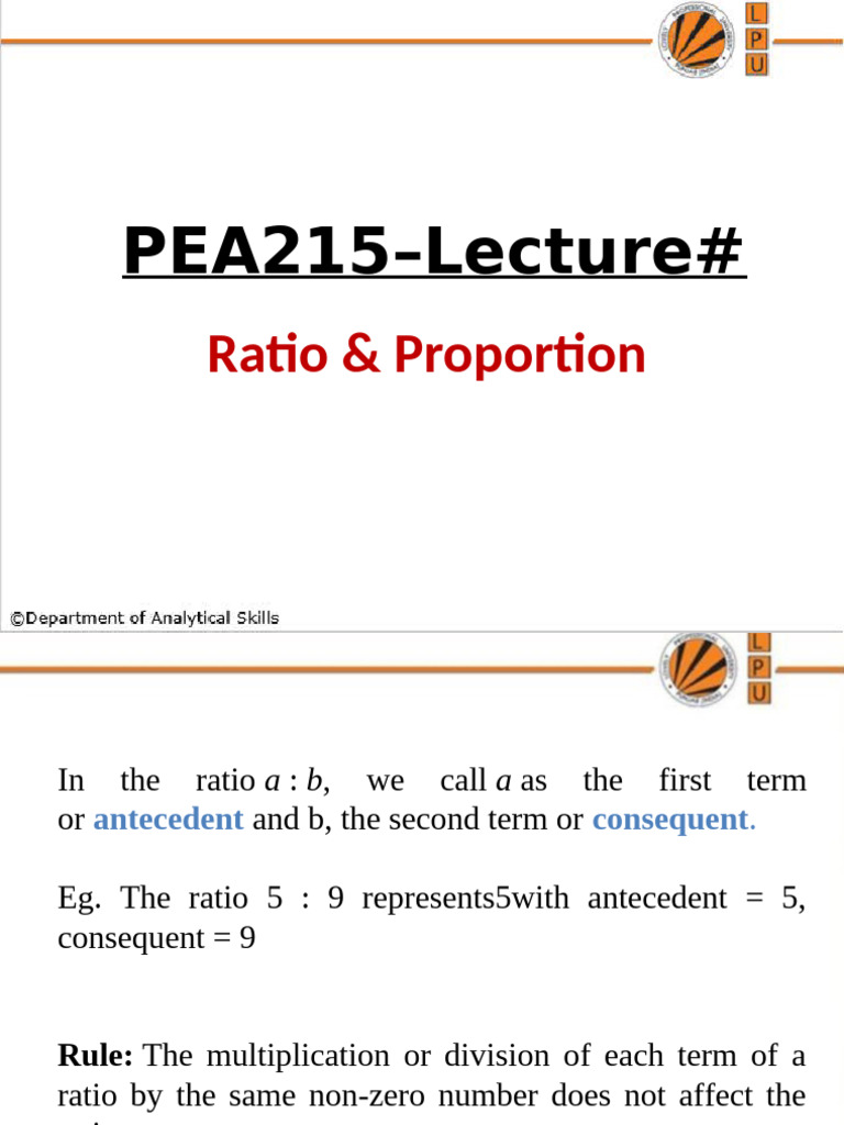 Understanding Ratios and Proportions | PDF | Ratio | Elementary Mathematics