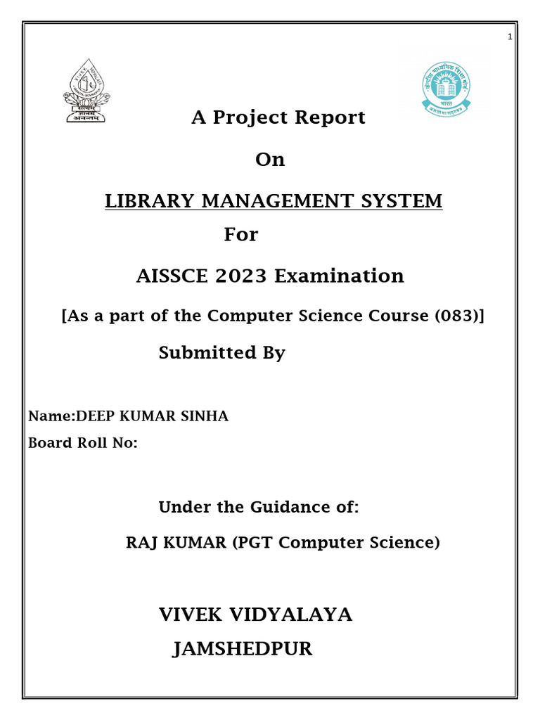 Library Managment System | PDF | Software Testing | Databases