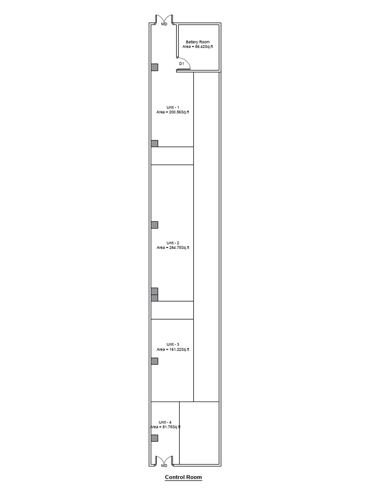 Control Room Layout and Dimensions | PDF
