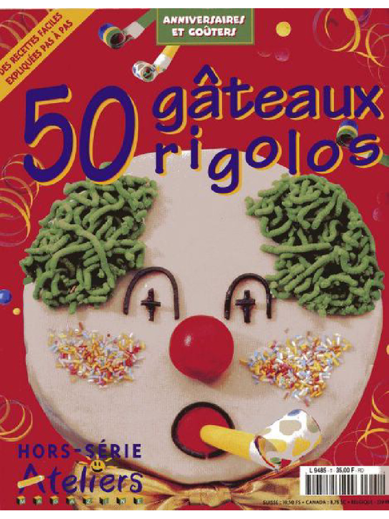 50.gâteaux .Rigolos | PDF