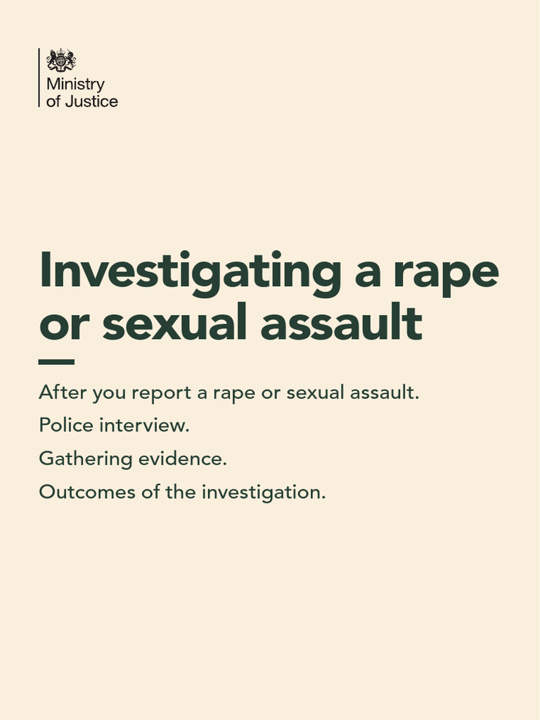 Police Investigation of Rape Cases | PDF | Prosecutor | Rape