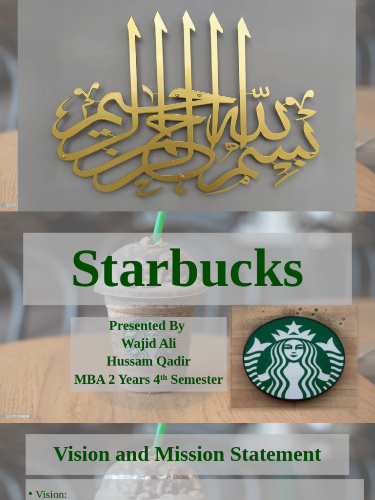 Starbucks Ppt Pdf Starbucks Brand