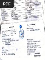 Passbook Format and Details Guide | PDF
