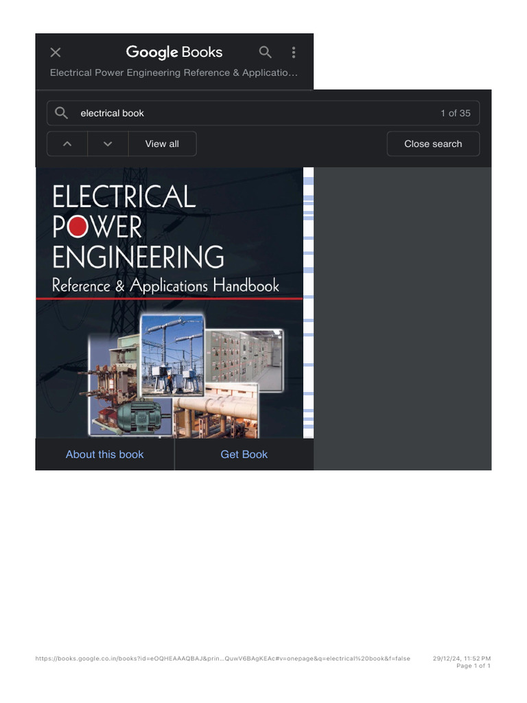 Electrical Power Engineering Reference & Applications Handbook - K.C