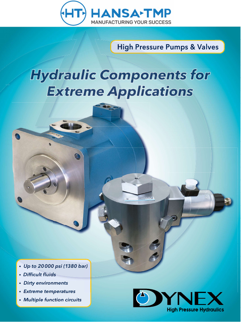 HANSA TMP - Dynex Pump Valve Guide | PDF