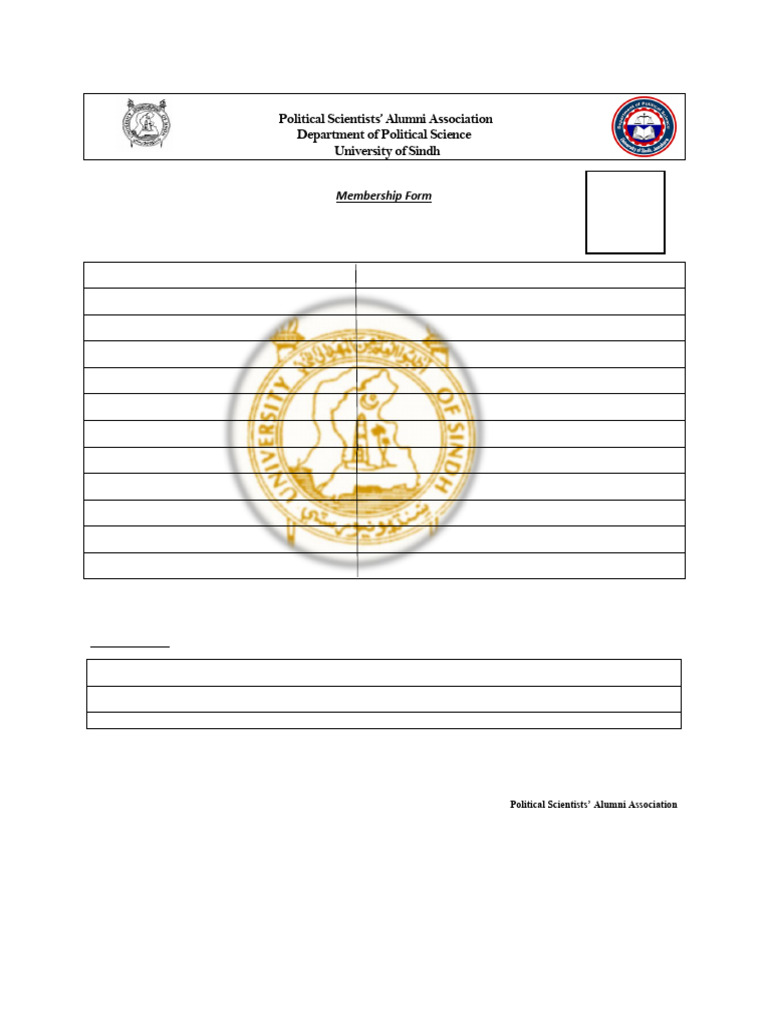 Alumni Applicant Form | PDF
