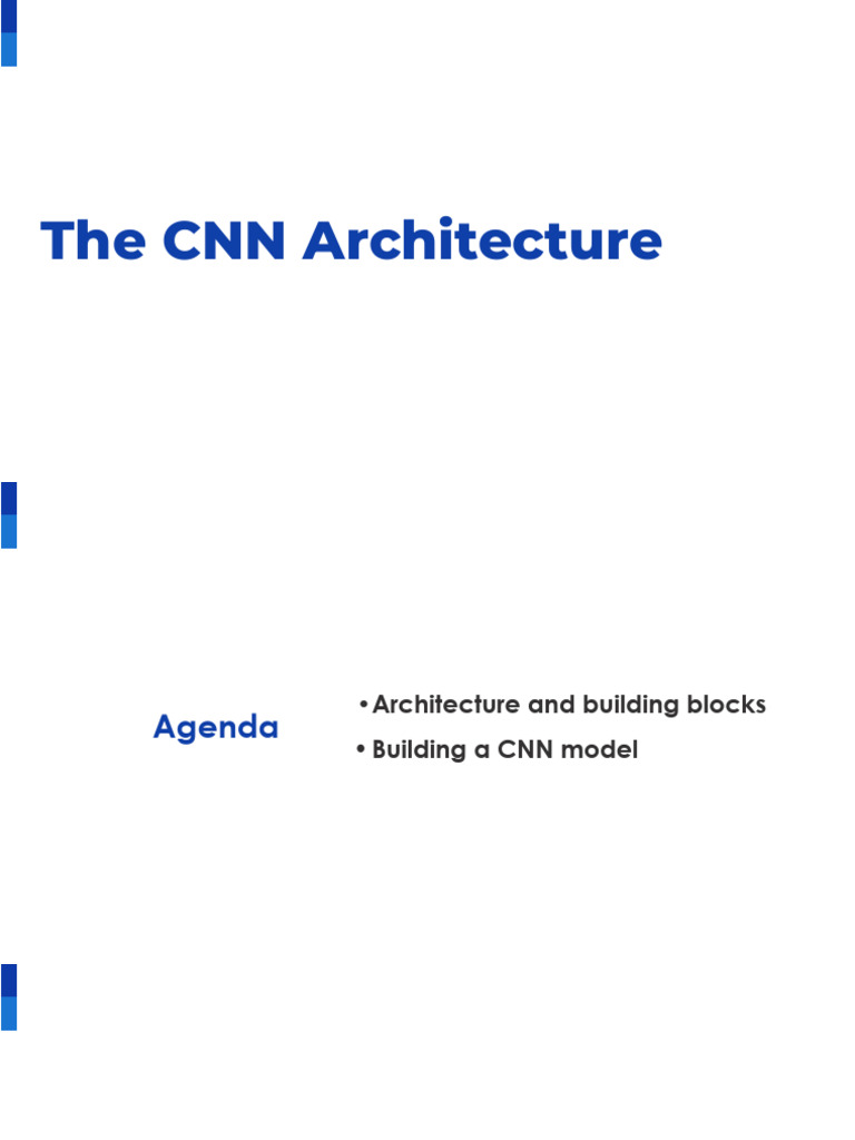 The+CNN+Architecture | PDF | Artificial Neural Network | Cognitive Science