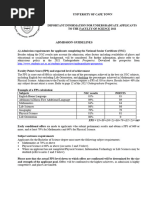 UWI Pre-Science N1 Programme Details | PDF | Academic Degree ...