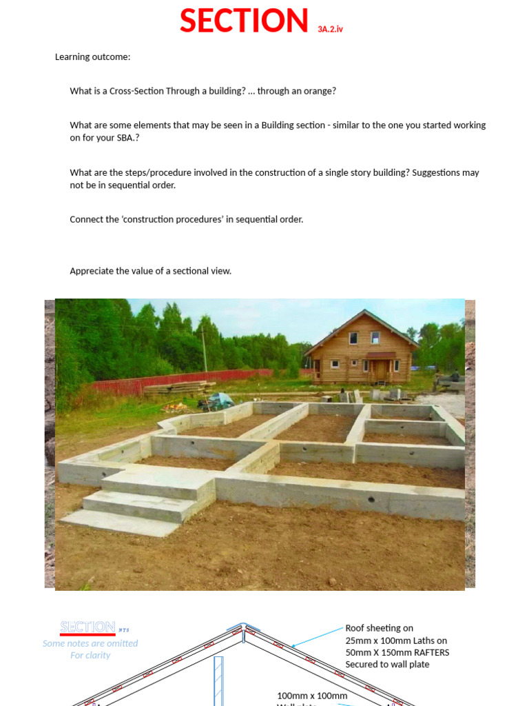 Building Section Overview and Procedures | PDF | Civil Engineering ...
