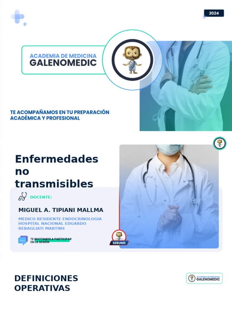 Normas Técnicas Enfermedades No Transmisible | PDF