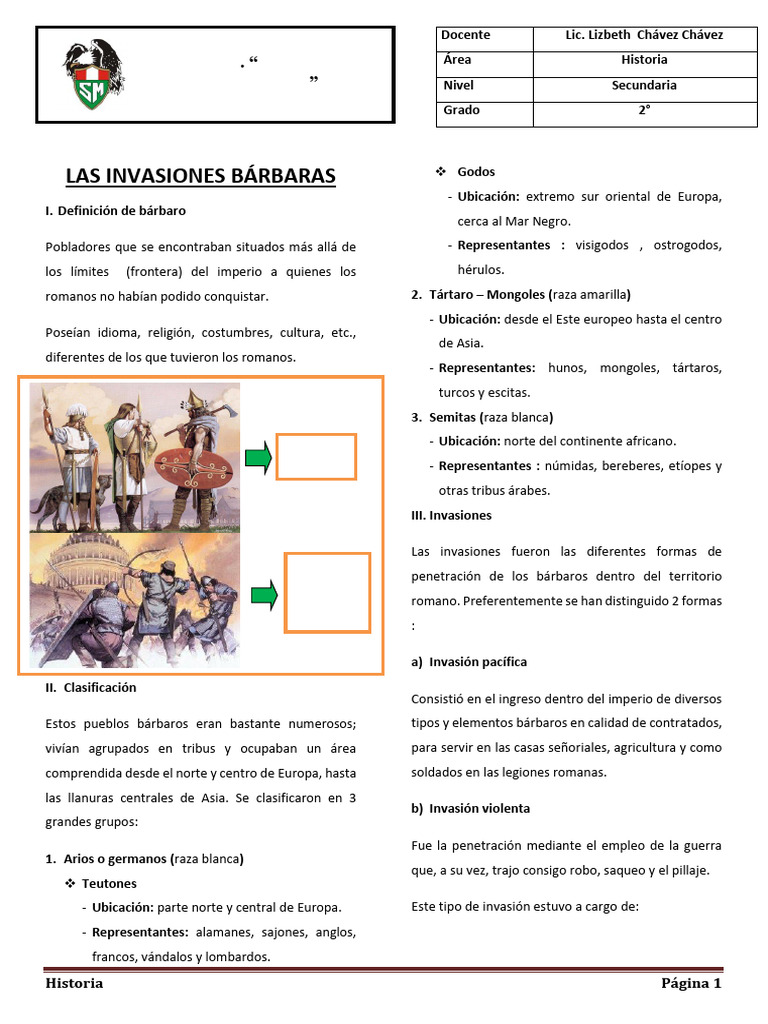SM Invasiones Bárbaras | PDF | Francos | Carlomagno
