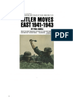 Hitler Moves East 1941 Paul Carell