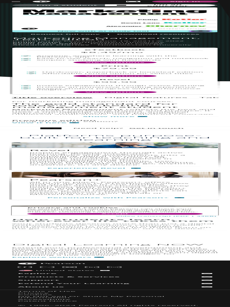 Marketing Management Pdf Marketing Human Communication