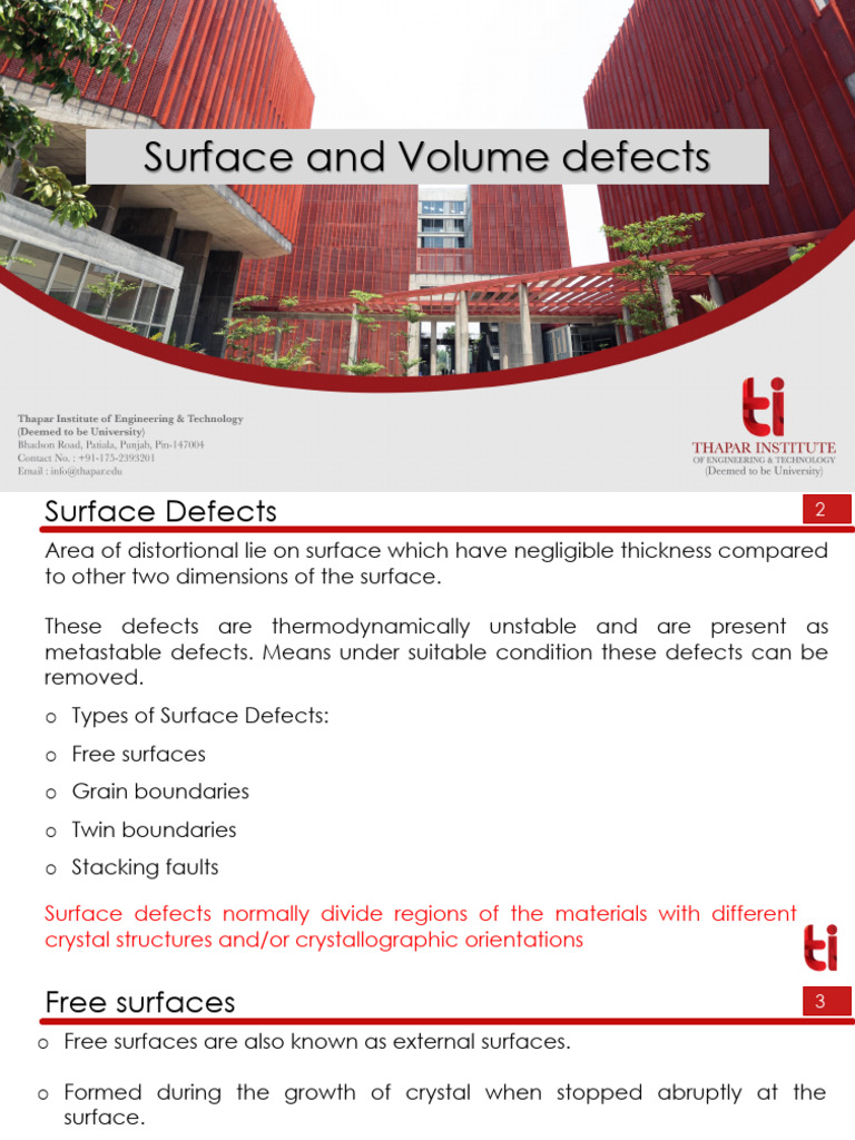 Material Defects Overview | PDF | Crystallite | Crystallography