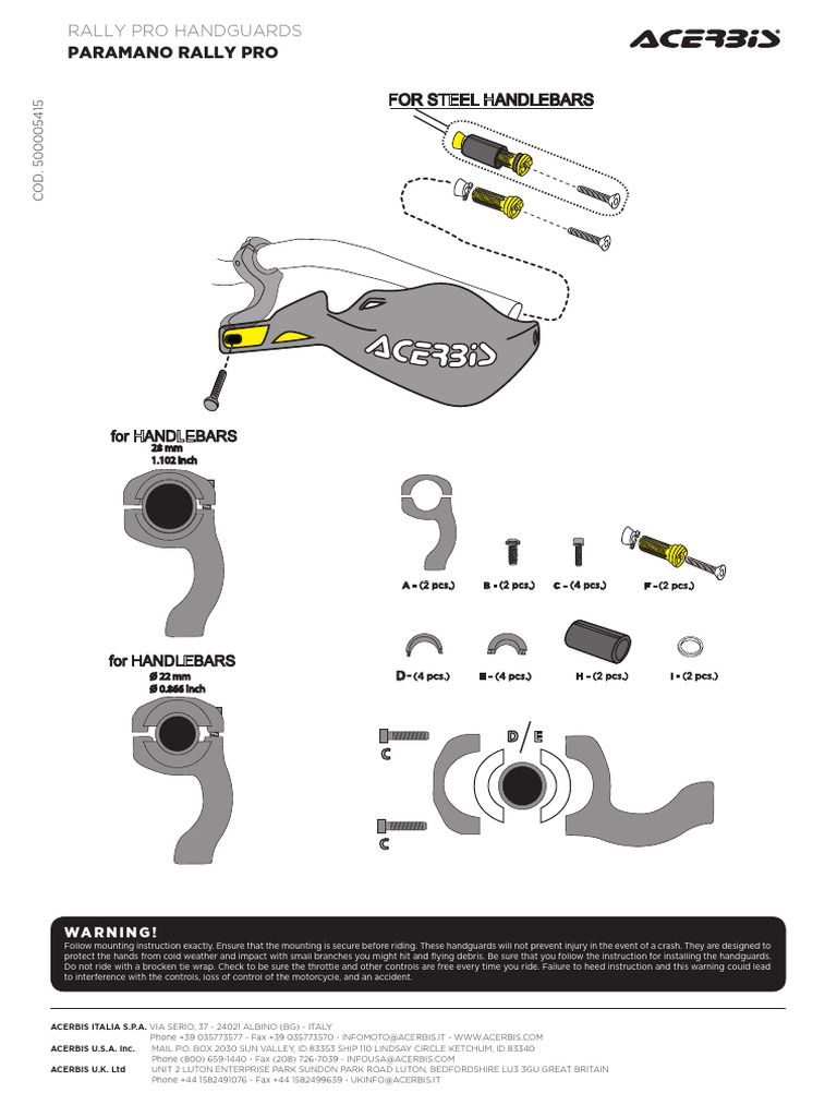 PARAMANO K-FUTURE YKS ACERBIS - 81126 - View #7