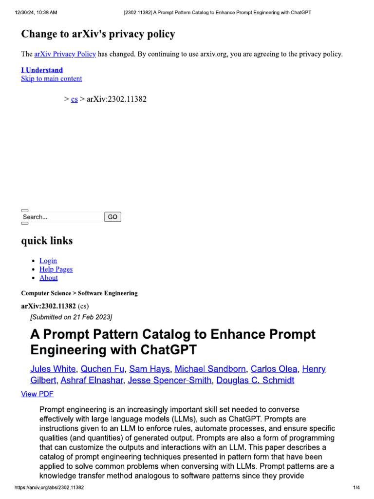 Prompt Engineering in Our Society | PDF