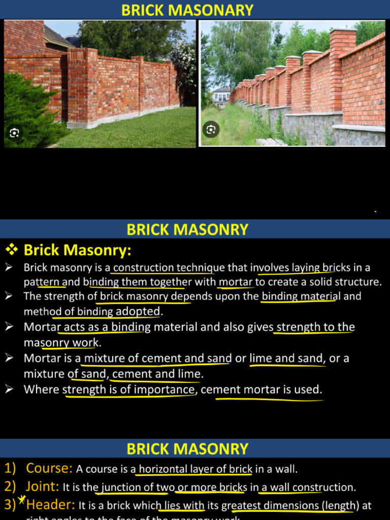 Brick Masonary Complete Pdf