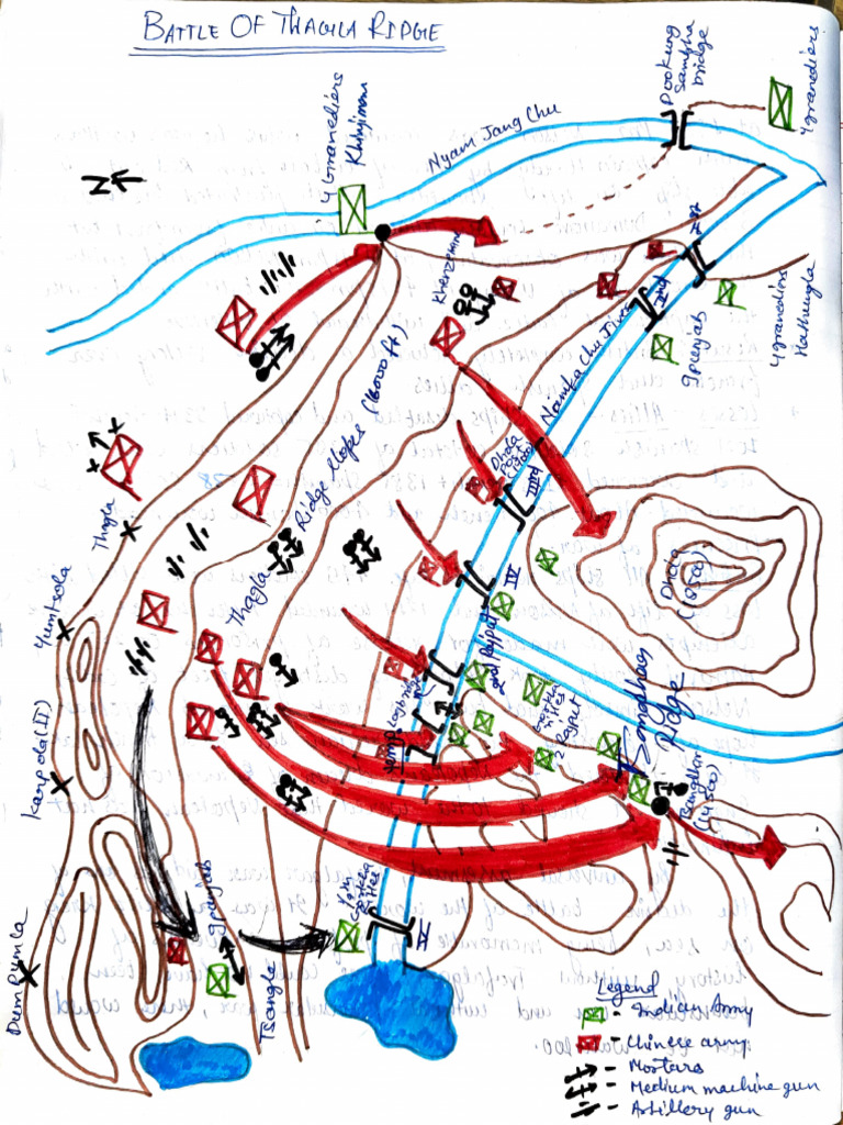 Battle of Namka Chu Overview 1962 | PDF