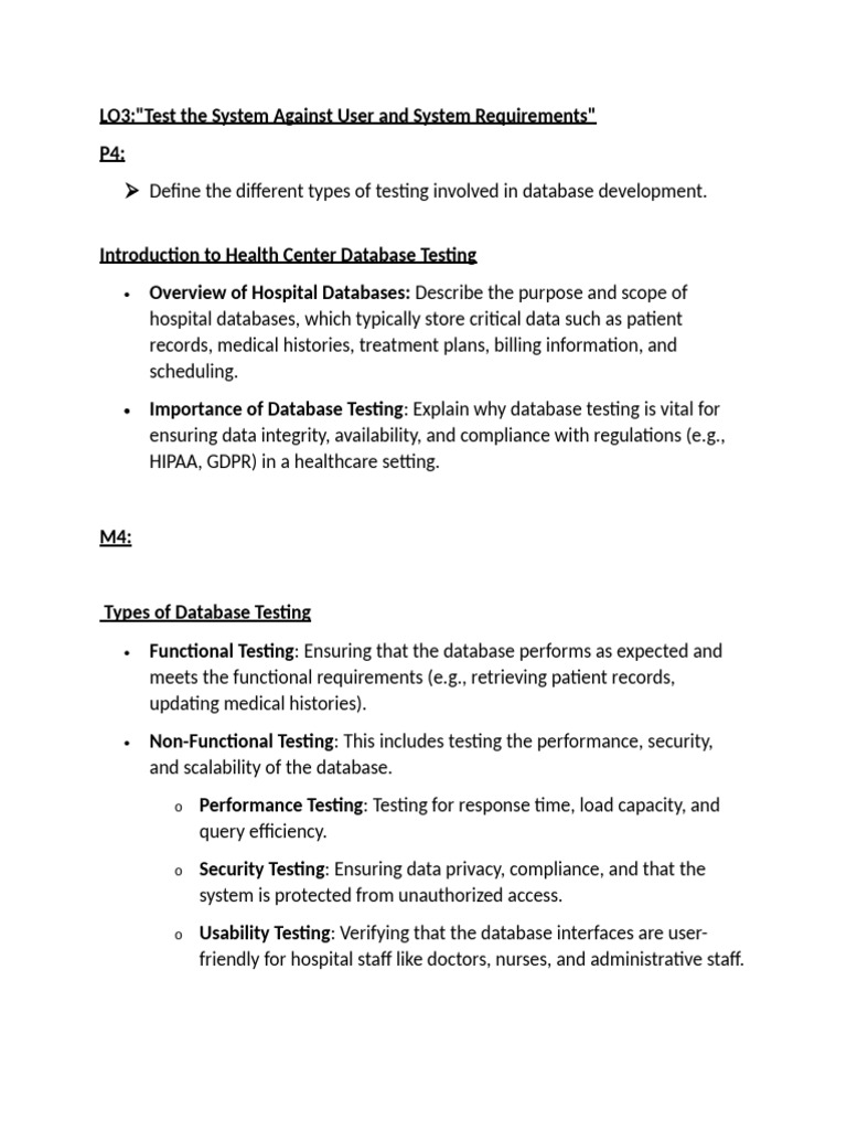 Content Overview | PDF | Databases | Software Testing