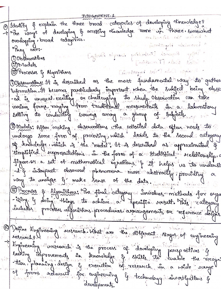 RM 1st Assignment | PDF