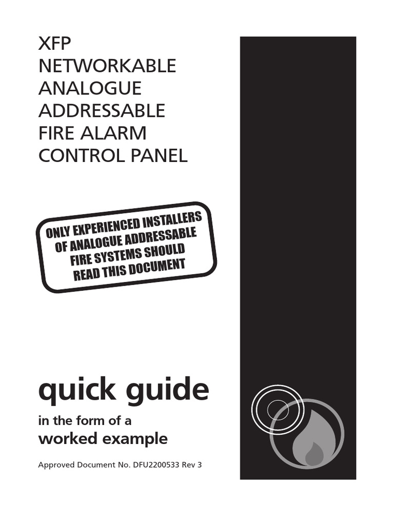 XFP Fire Alarm Control Panel Guide | PDF | Input/Output