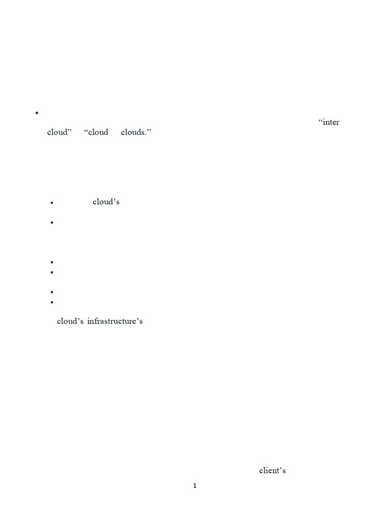 Inter-Cloud Resource Management Overview | PDF | Cloud Computing ...