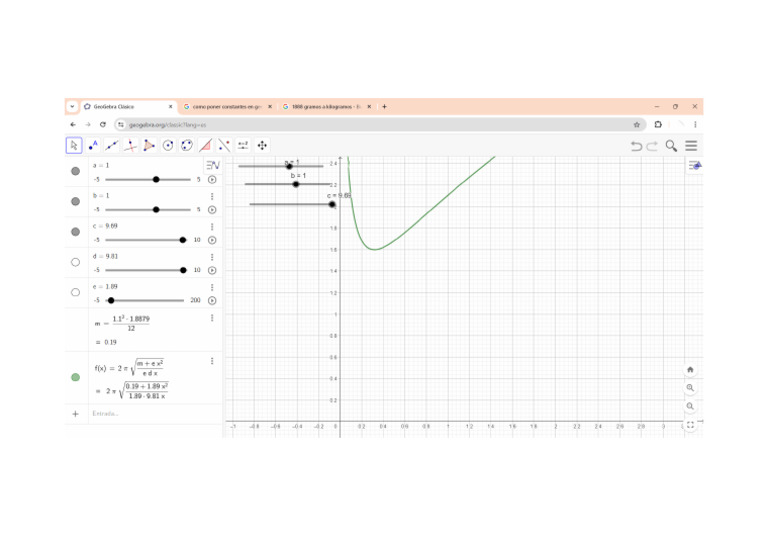 Lab 2 - Geogebra | PDF