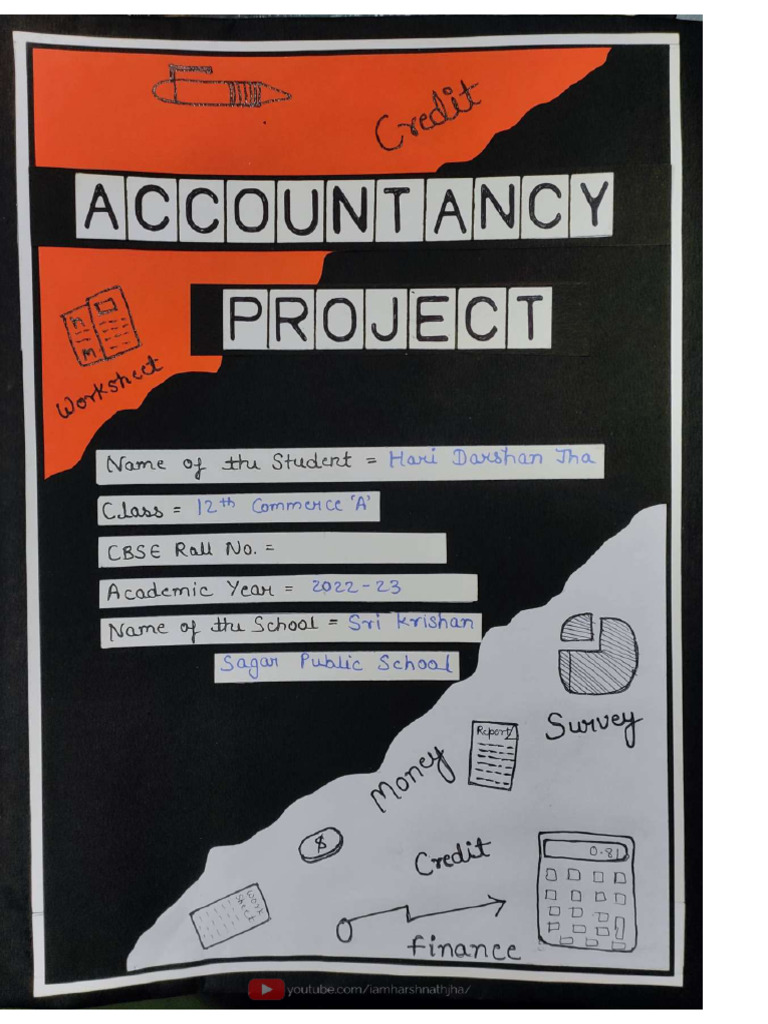Accountancy Project Class 12th-1 | PDF