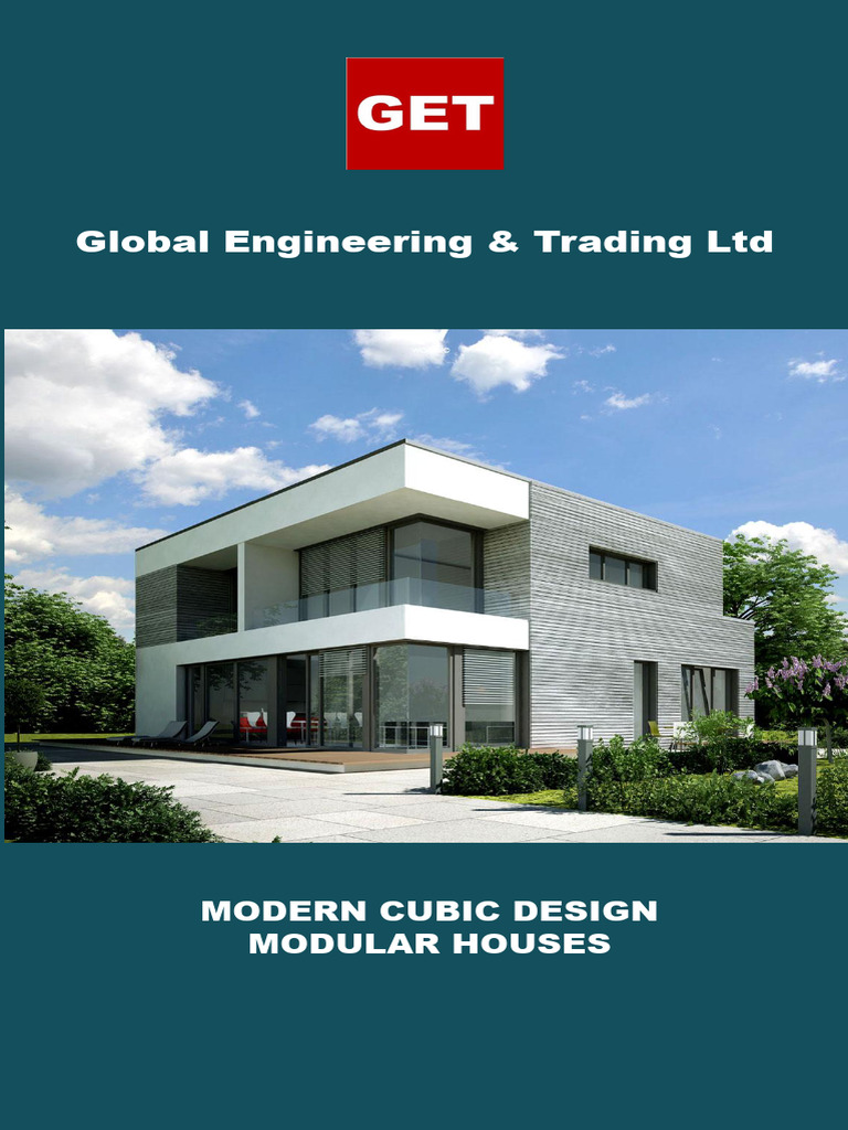 Modern Modular Cubic House Design | PDF