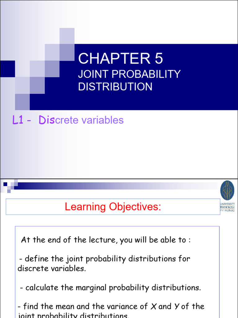Joint Probability Distribution Basics | PDF | Probability Distribution ...