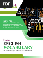 English Vocabulary | PDF | Adjective | English Grammar
