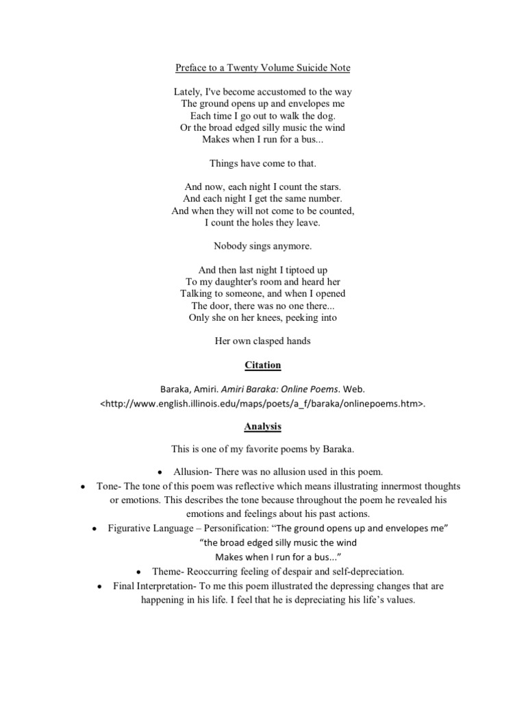 Poem 1 | PDF | General Fiction
