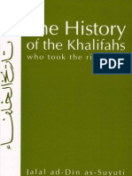 Tarikh Al Khulafah History of The Caliphs by Jalaluddin Al Suyuti Shafi I