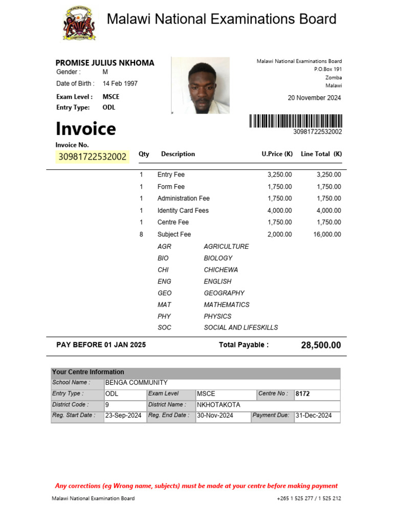 1732264785182 maneb | PDF | Payments